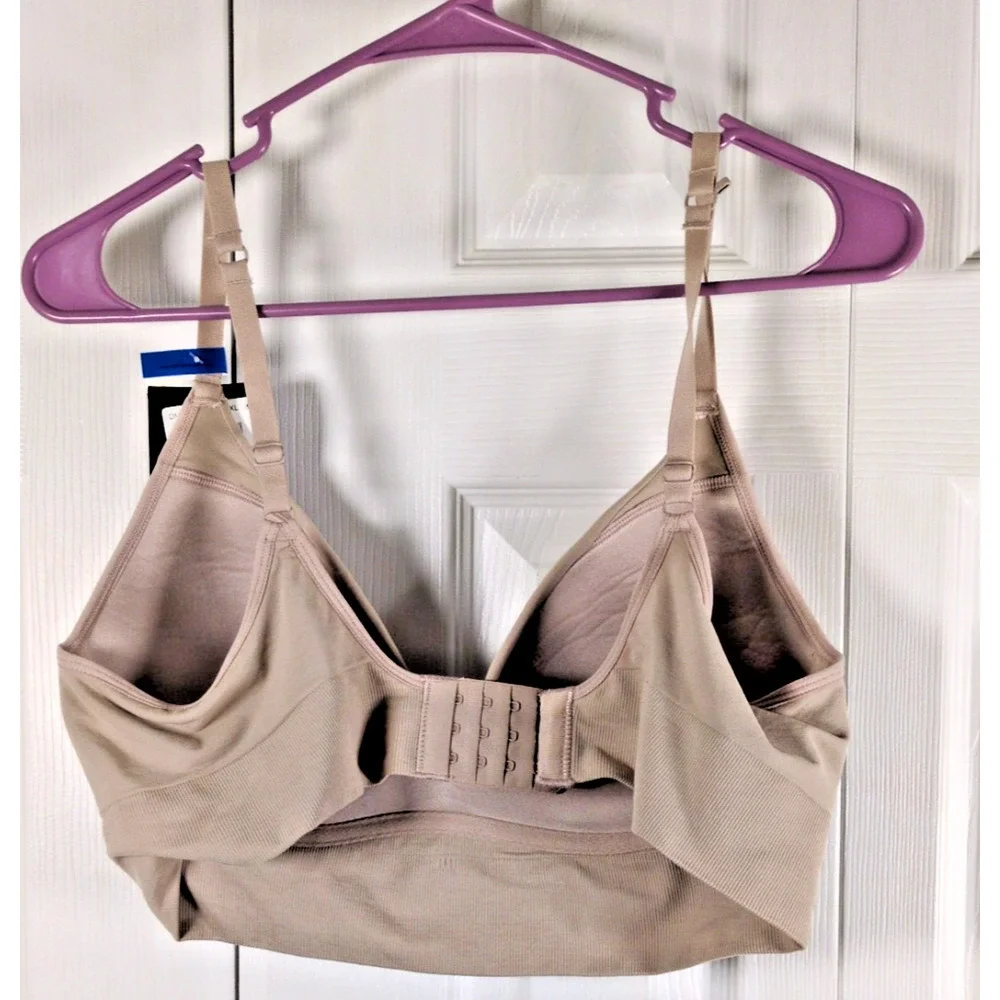Maidenform Pure Comfort Natural Lift Wireless Bra XL Evening Blush DM2316